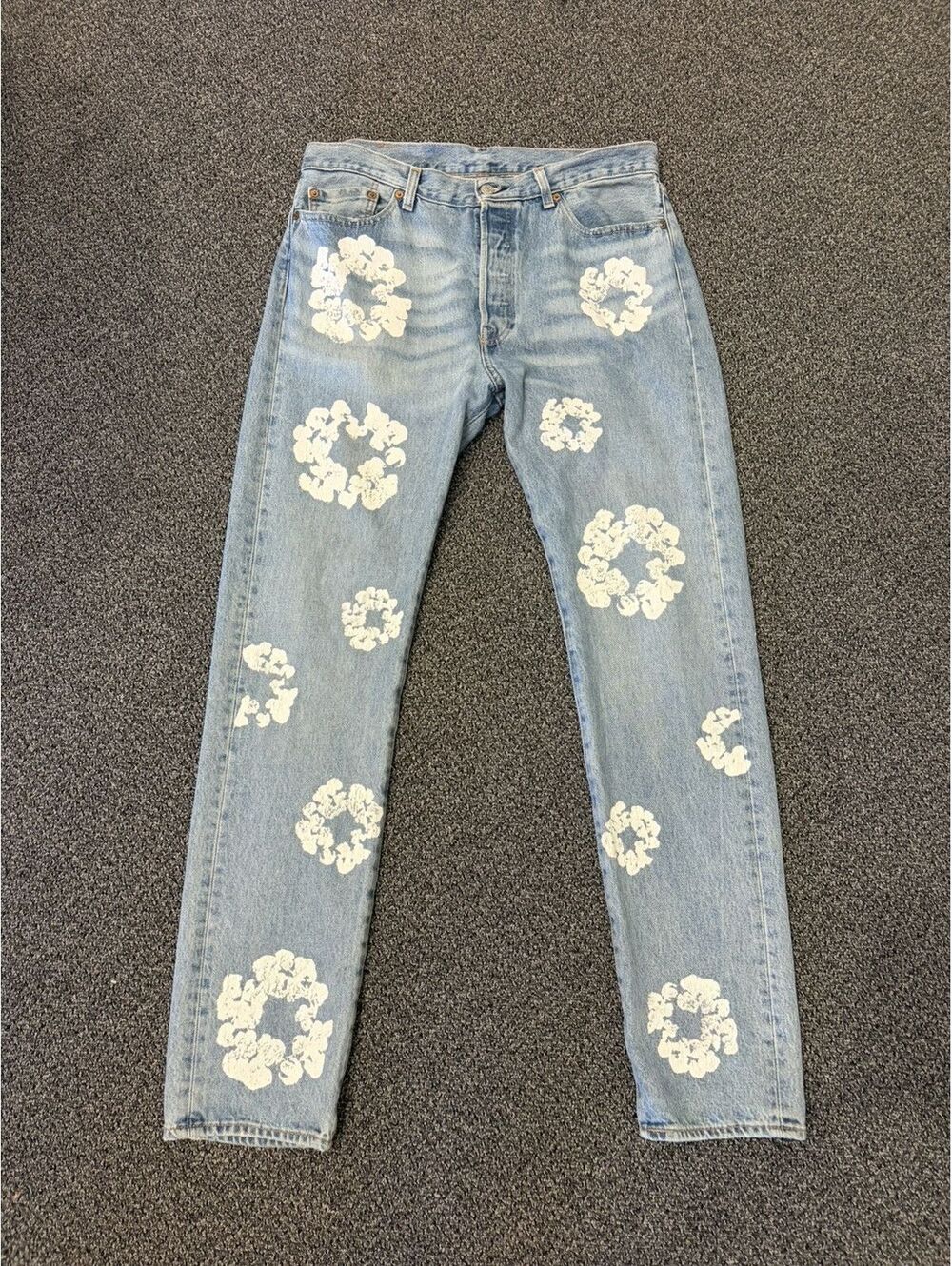 Denim tears wreath jeans